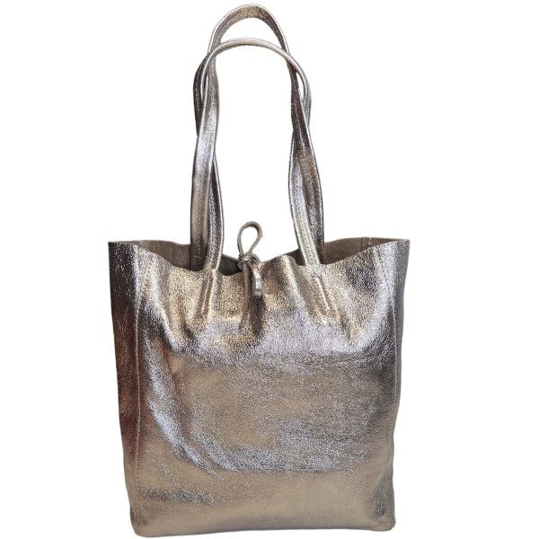 El caballo Bolso Paloma metalizado Envío gratis