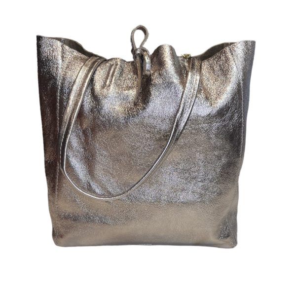 El caballo Bolso Paloma metalizado Envío gratis