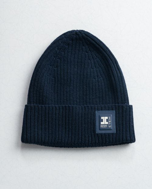 Etiem Gorro de punto liso en lana Solo hoy