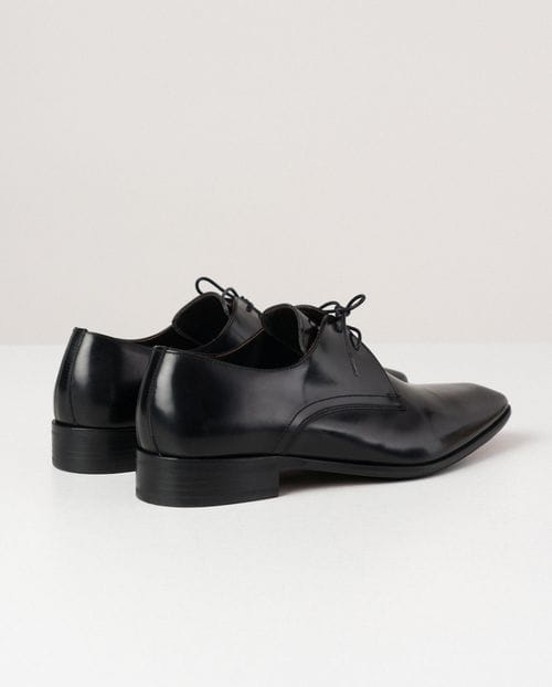 Etiem Zapato de vestir `tipo Blucher´ de piel semi-brillo Promoción trimestral