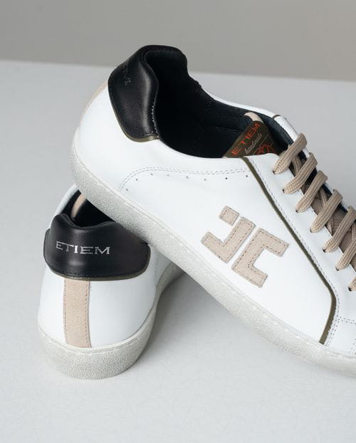 Etiem Zapatillas deportivas de piel combinadas y de edición limitada Limitado a 3 días