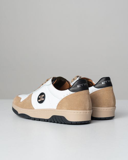 Etiem Zapatillas de piel combinadas y de edición limitada Ahorra y exporta
