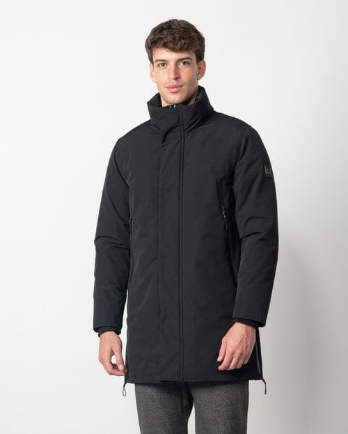 Etiem Parka acolchada de cuello tira `tipo trench´ con cremalleras waterproof Outlet online