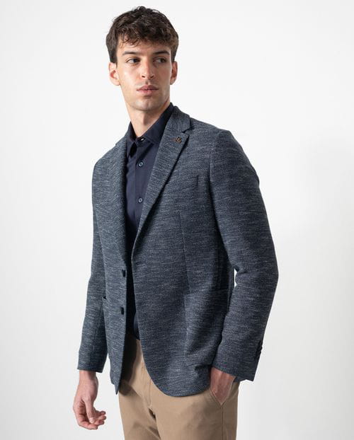Etiem Americana de punto desestructurada slim fit sin forro En oferta
