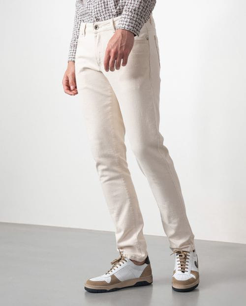 Etiem Tejano crudo elástico slim fit Envío gratis