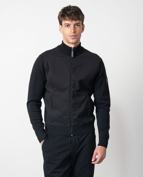 Etiem Chaqueta- cazadora combinada de punto con tejido elástico En oferta