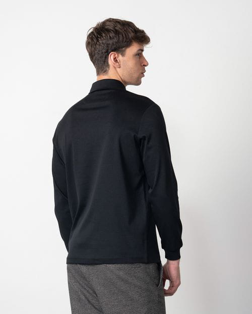 Etiem Polo cuello camisero de botones en punto liso mercerizado Descuento por venta flash