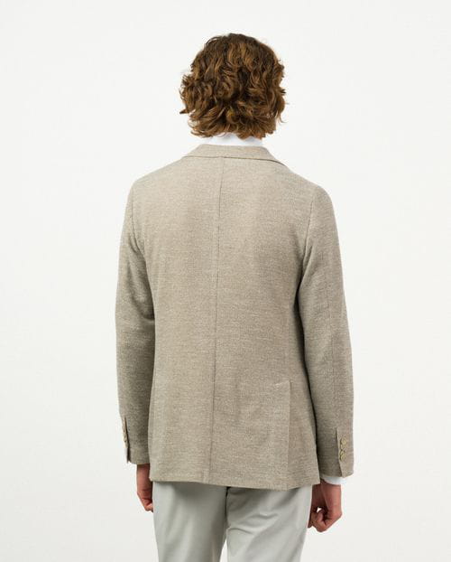 Etiem Americana desestructurada slim fit sin forro en estructura de punto Rebajas top