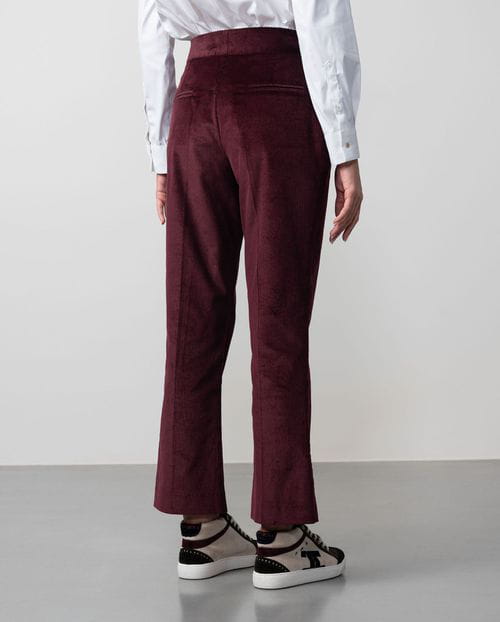 Etiem Pantalón tobillero ligeramente acampanado Promoción trimestral