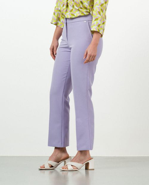 Etiem Pantalón tobillero estrecho semi-acampanado Tienda
