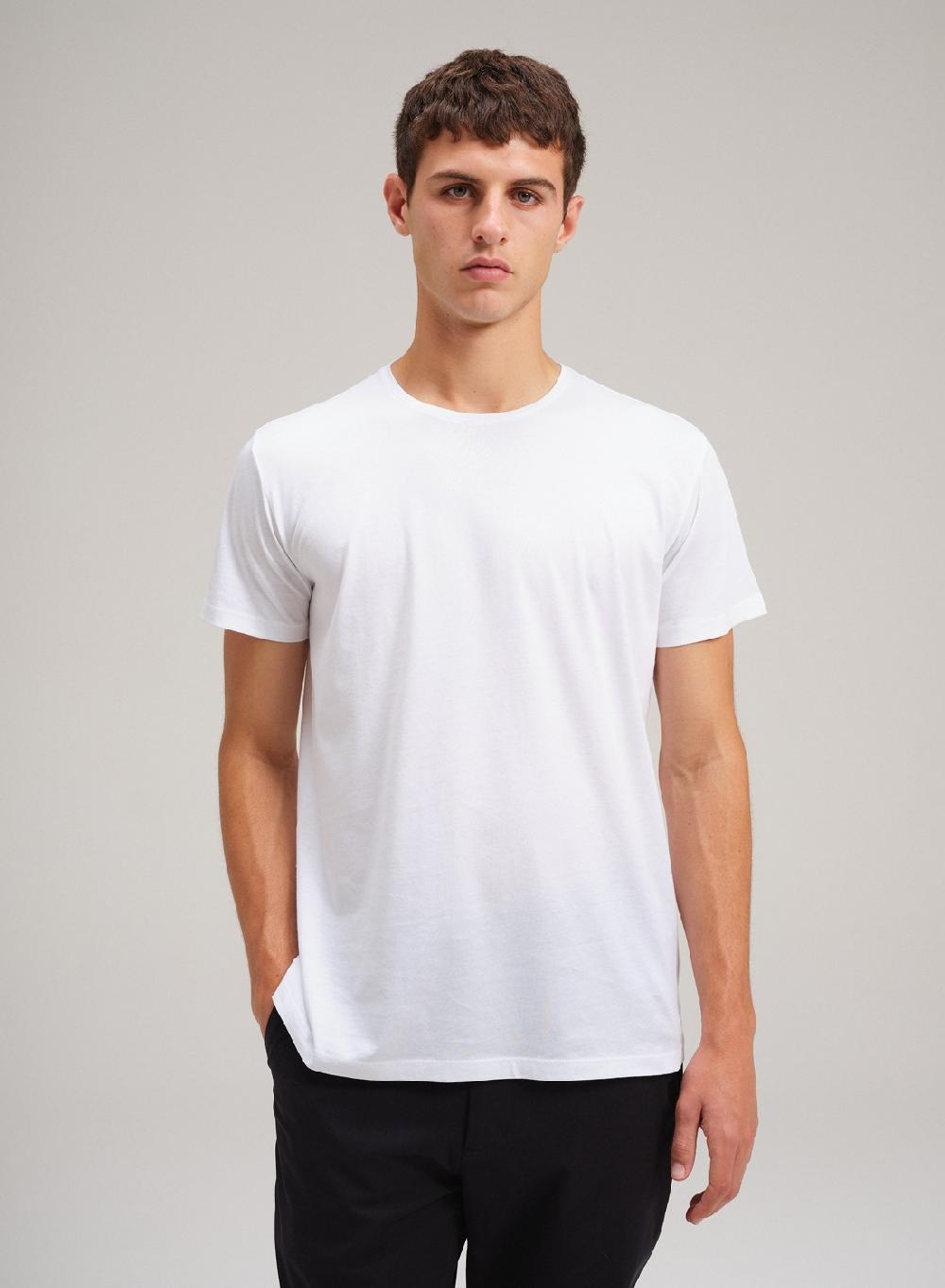 Etiqueta negra Remera luxury cuello U Promoción por tiempo limitado