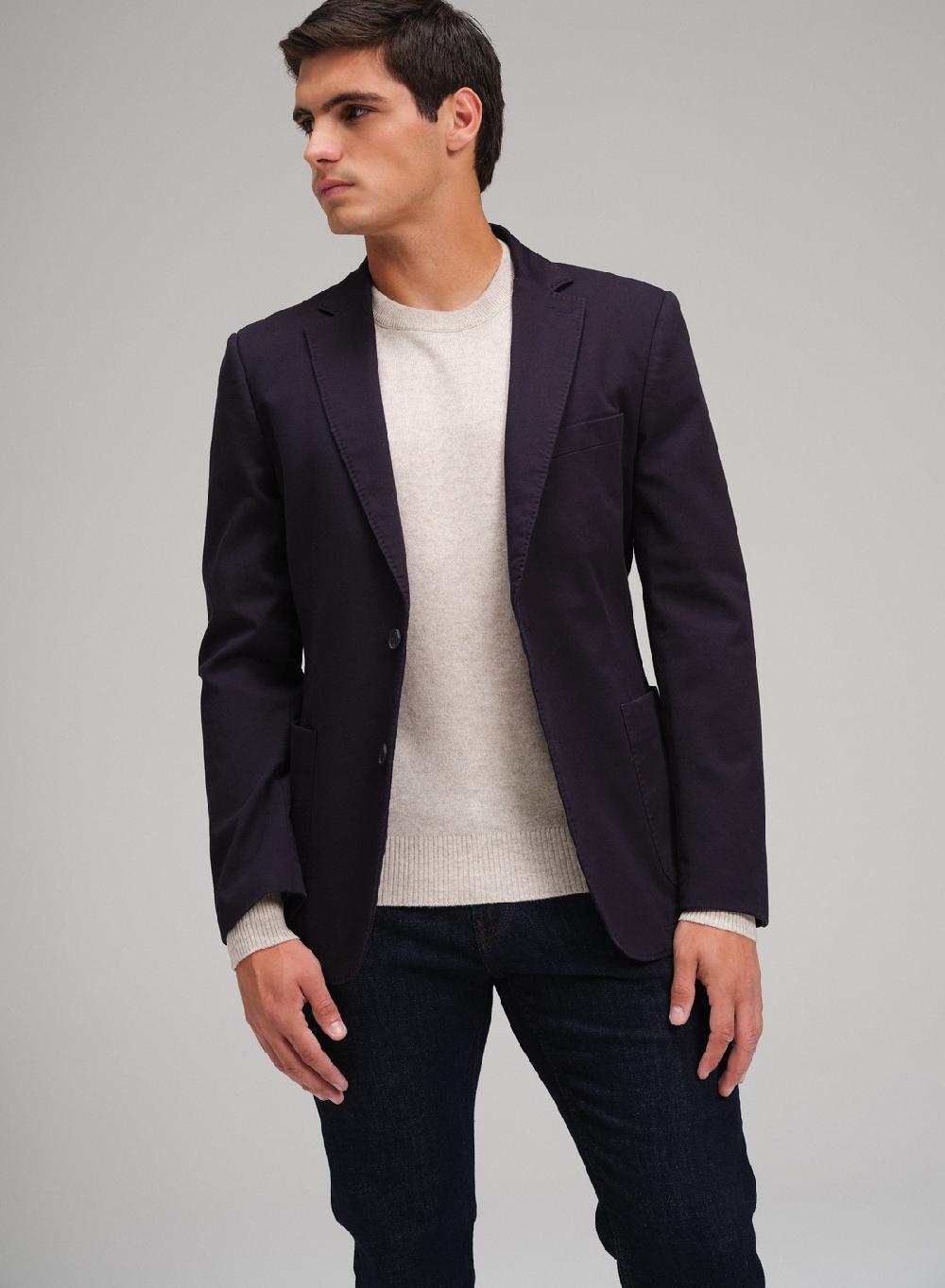 Etiqueta negra Saco gabardina garment wash Libre de impuestos