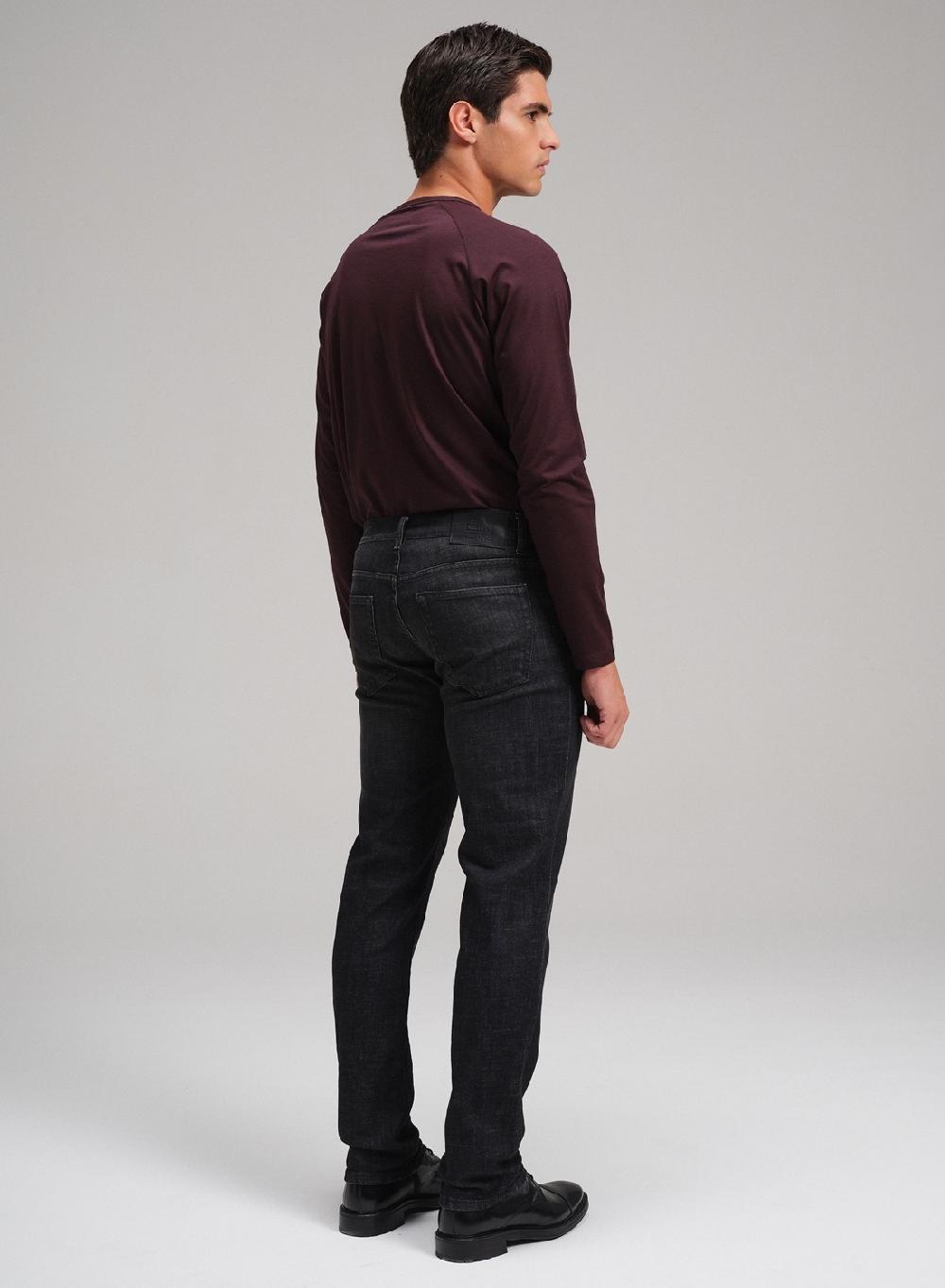 Etiqueta negra Pantalon denim original Outlet online