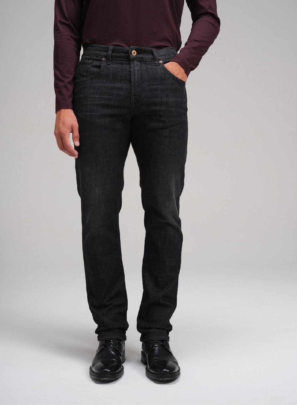 Etiqueta negra Pantalon denim original Outlet online