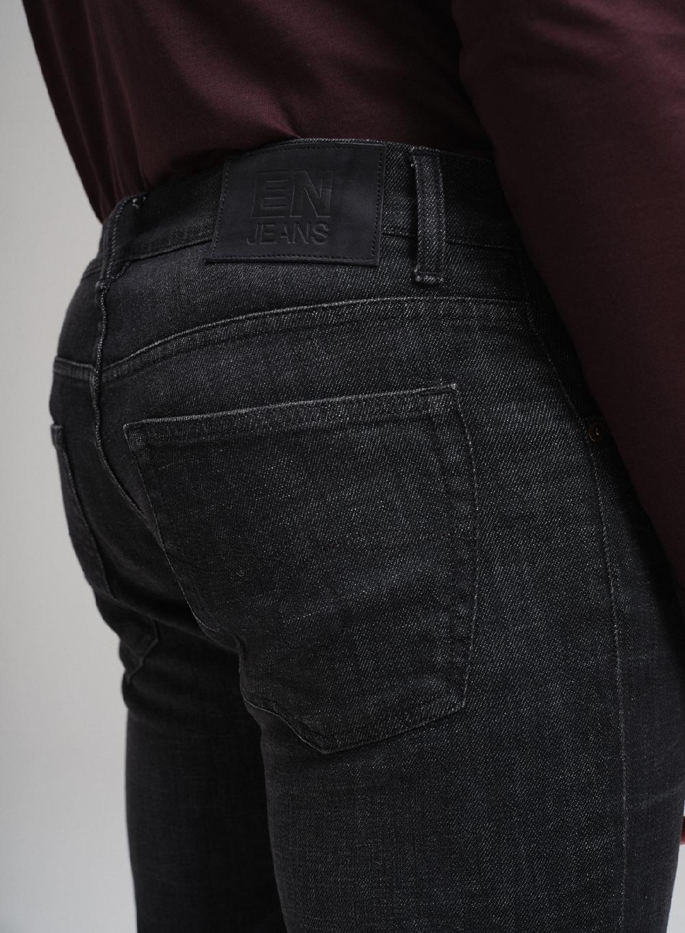 Etiqueta negra Pantalon denim original Outlet online