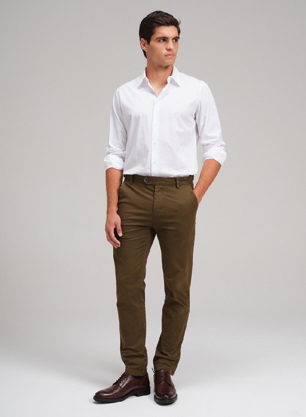 Etiqueta negra Camisa basica poplin pima Descuento