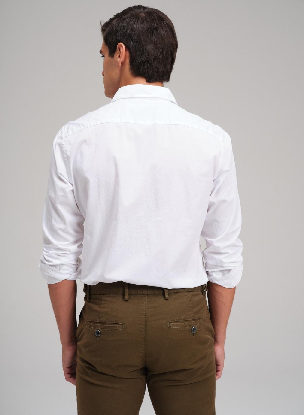 Etiqueta negra Camisa basica poplin pima Descuento