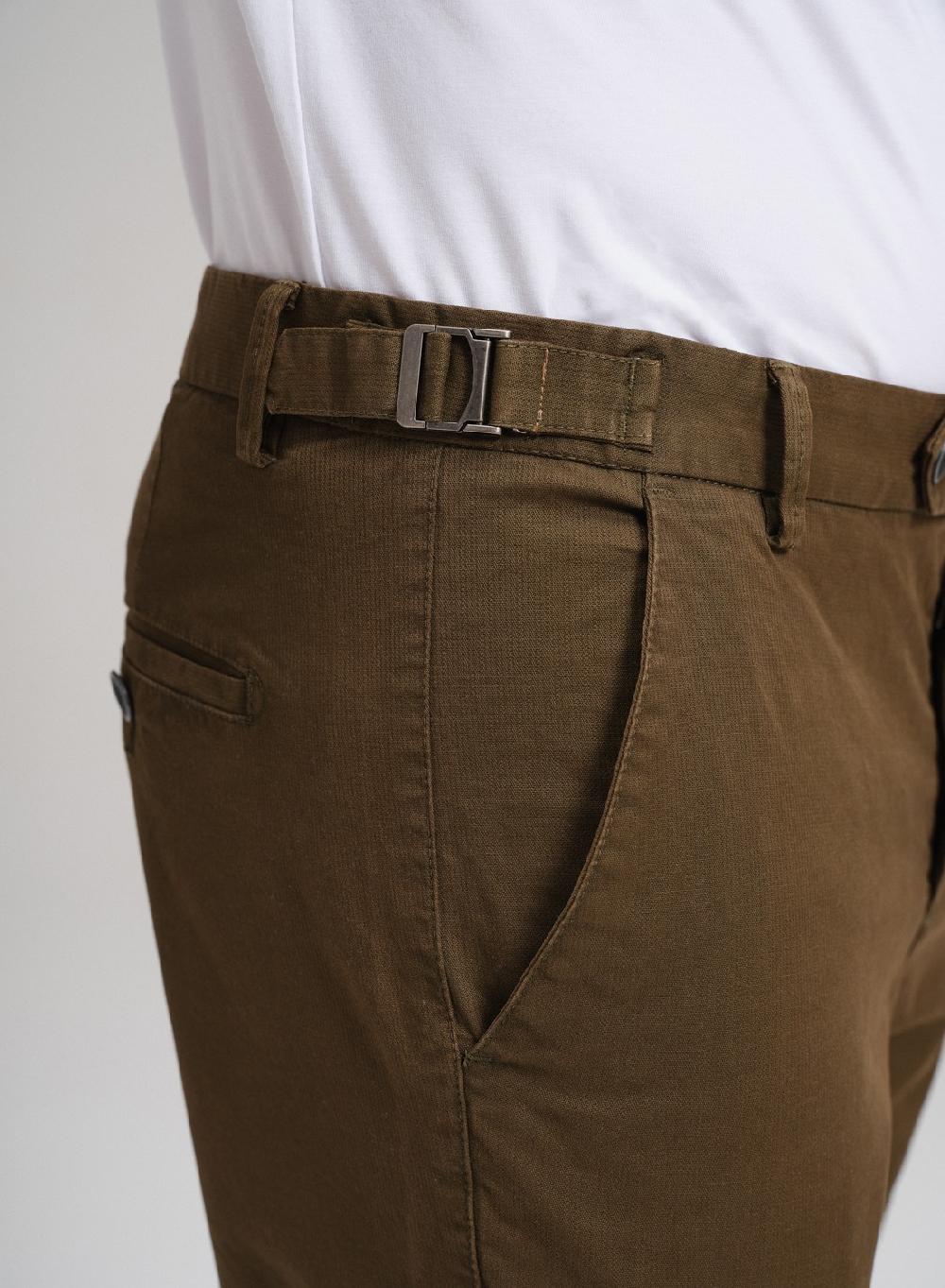 Etiqueta negra Pantalon trabas gabardina lavado Ahorra y exporta