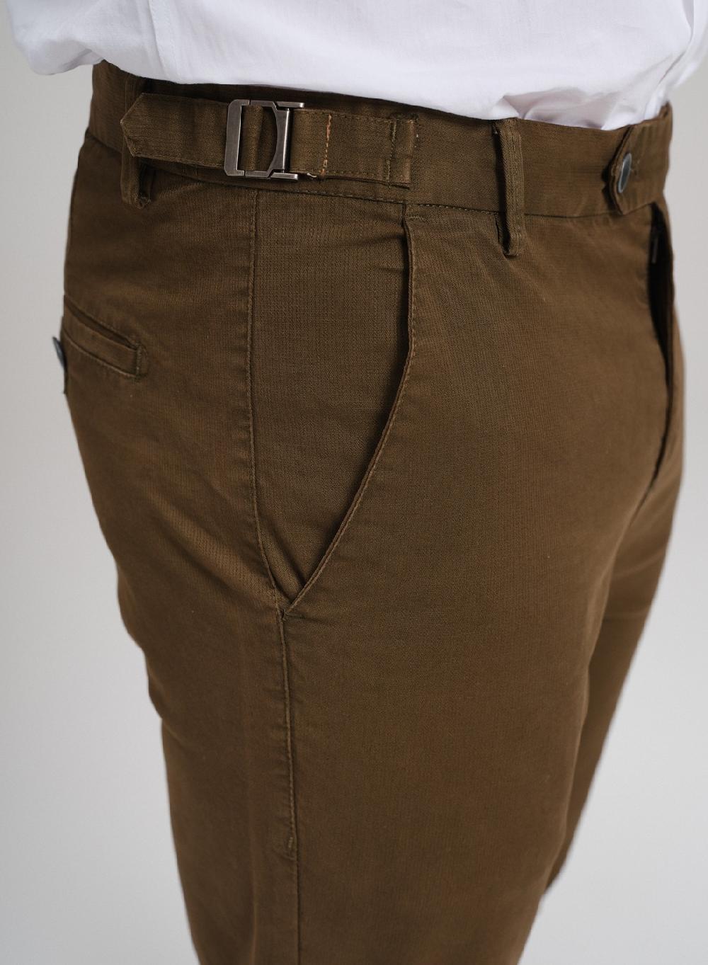 Etiqueta negra Pantalon trabas gabardina lavado En oferta