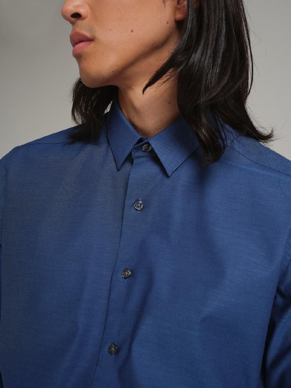 Etiqueta negra Camisa formal slim fit Descuento
