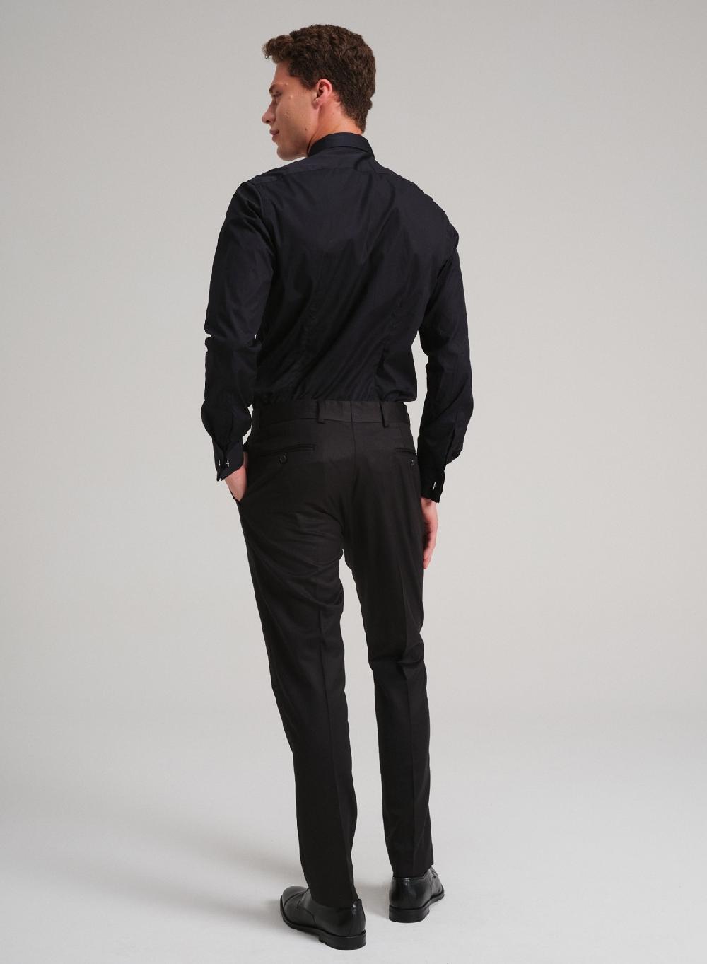 Etiqueta negra Camisa ceremomia made in Italy Tienda