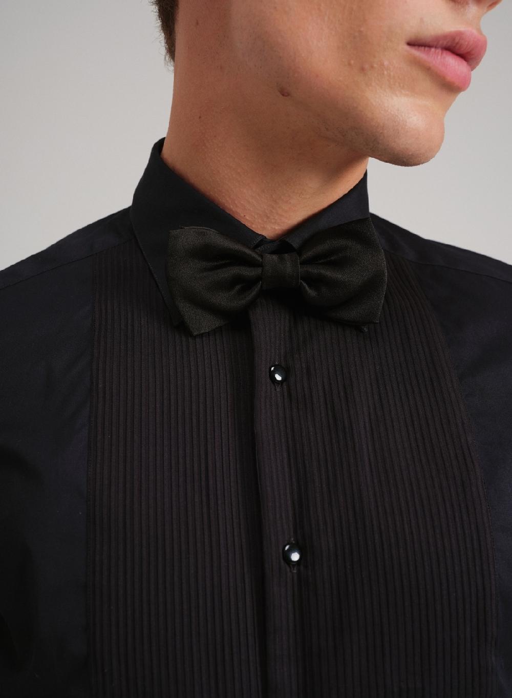 Etiqueta negra Camisa ceremomia made in Italy Tienda