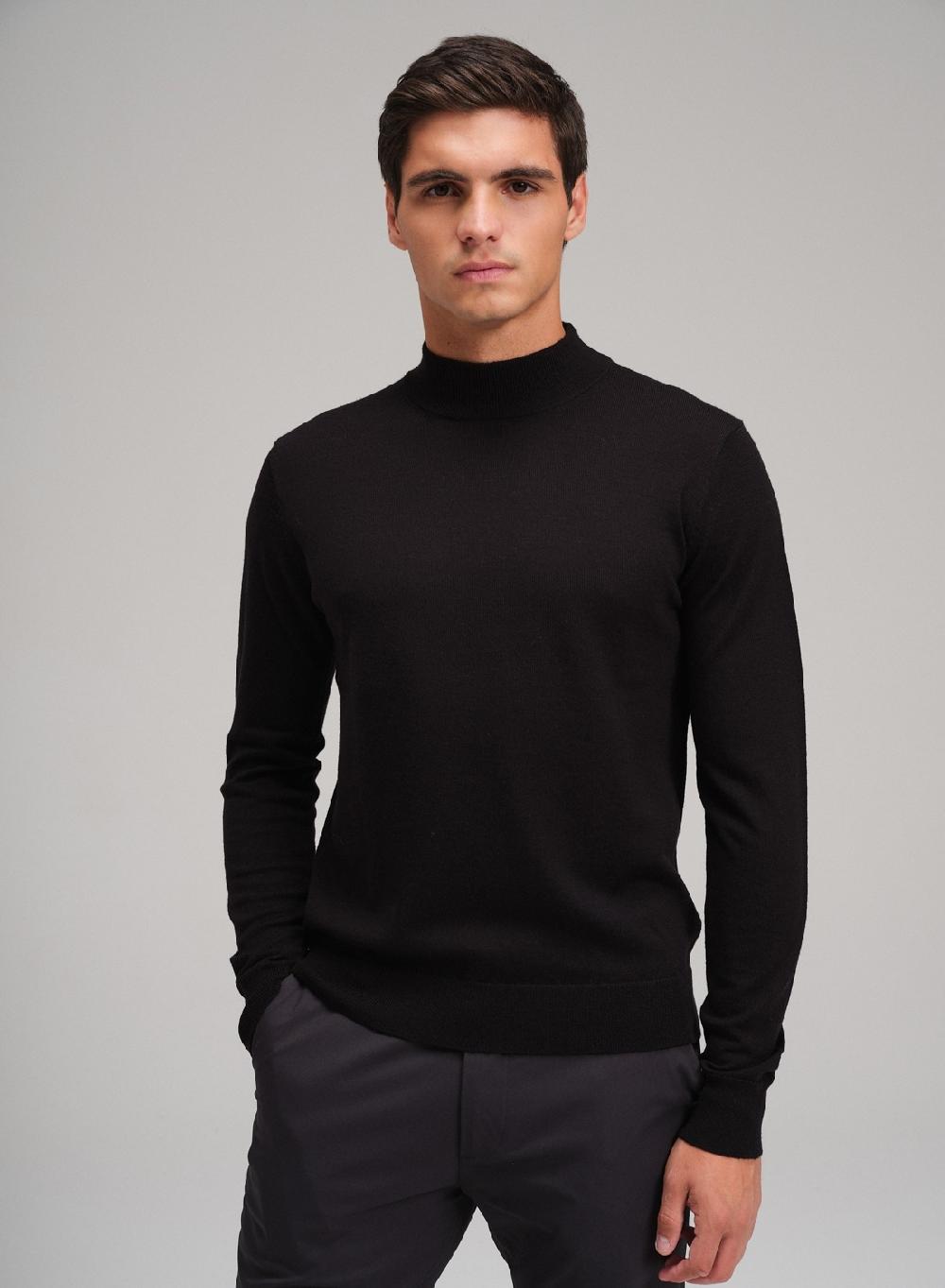 Etiqueta negra Media polera merino Últimos 3 días