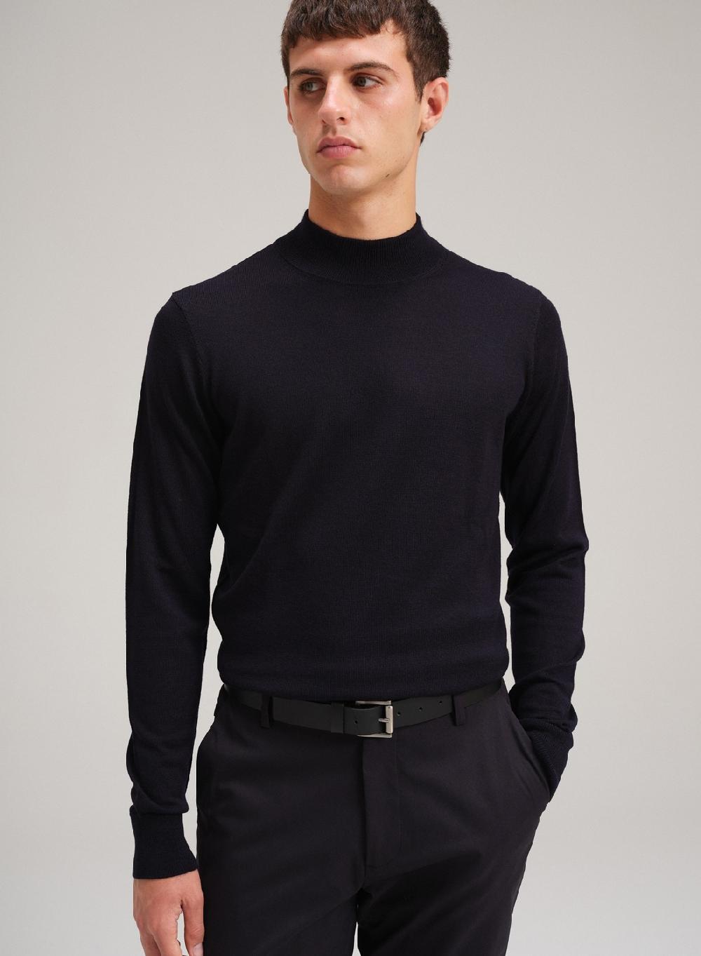 Etiqueta negra Media polera merino COMPRAR AHORA