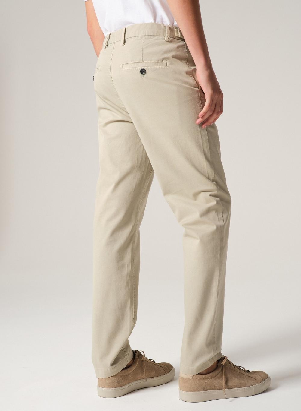 Etiqueta negra Pantalon trabas gabardina lavado Tienda de fábrica