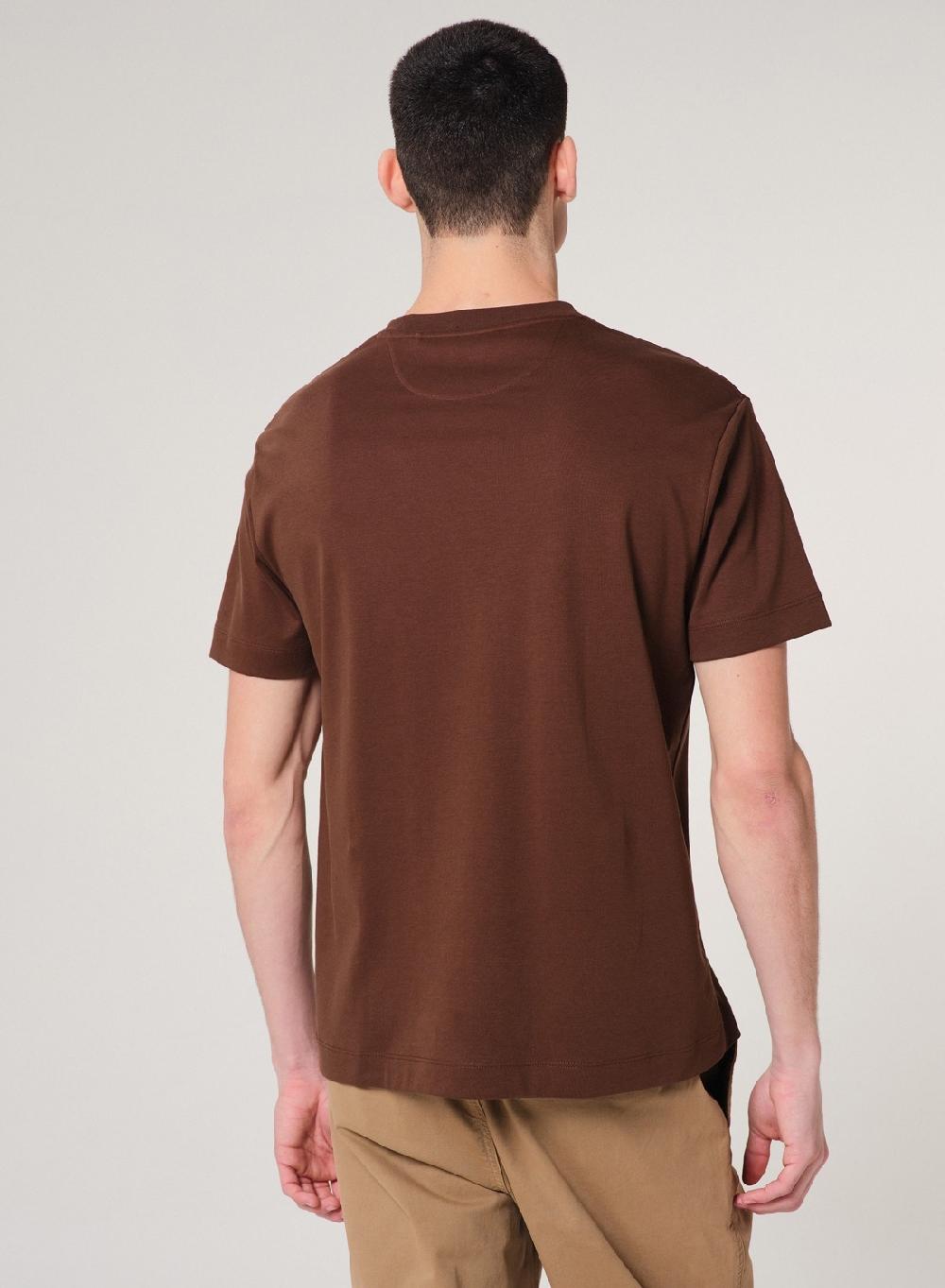 Etiqueta negra Remera cuello redondo boxy luxury touch Limitado a 3 días