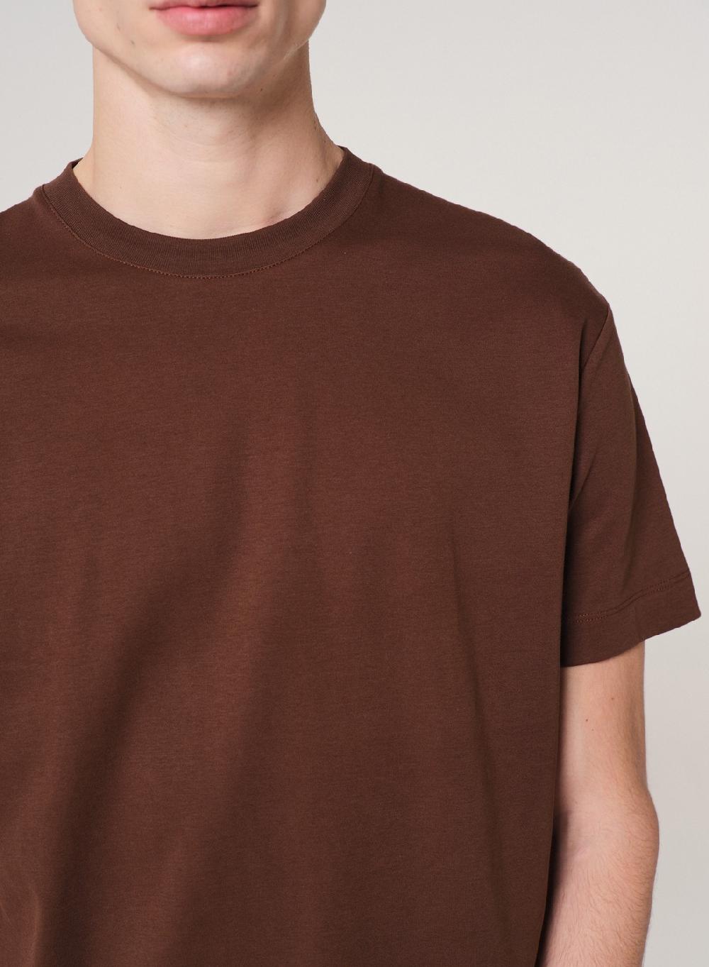 Etiqueta negra Remera cuello redondo boxy luxury touch Limitado a 3 días