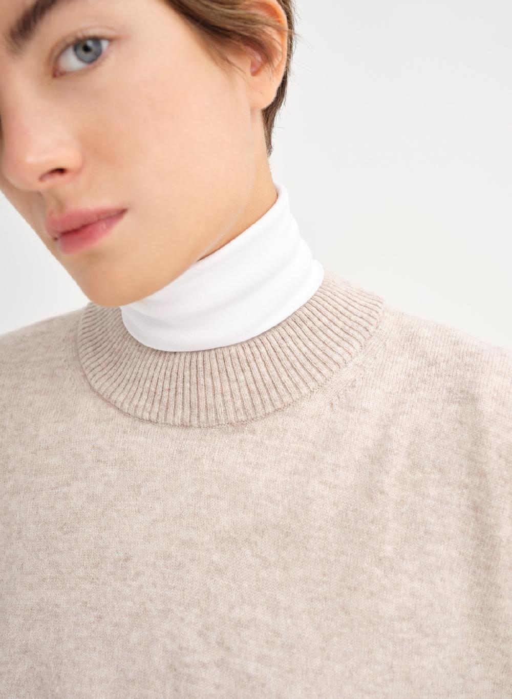 Etiqueta negra Sweater O tejido lana cashmere Ofertas