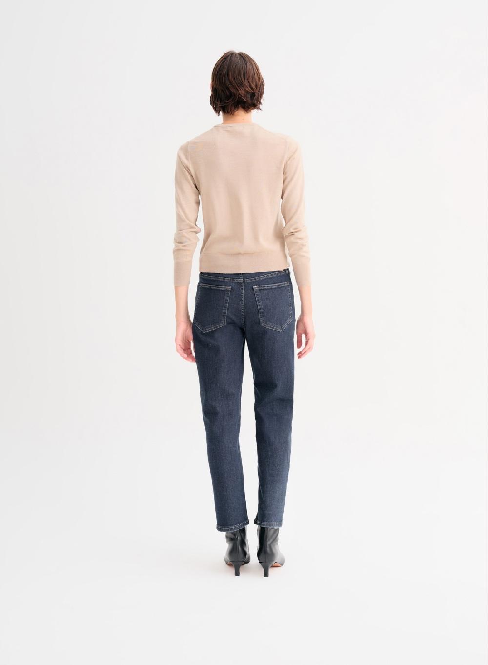 Etiqueta negra Sweater clasico merino Rebajas de fábrica