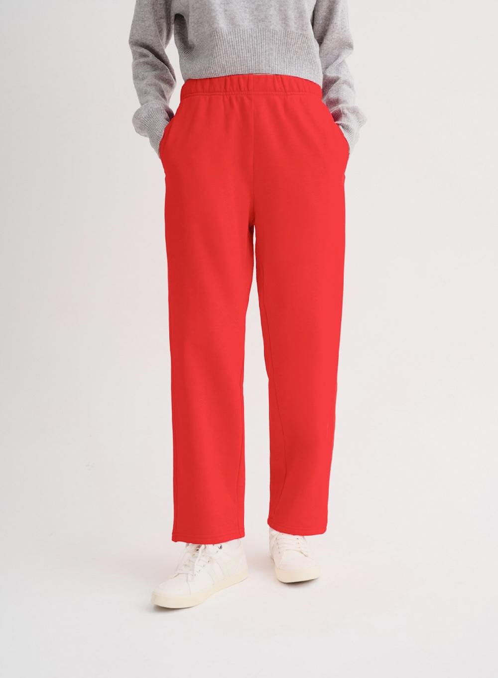 Etiqueta negra Pantalon french terry Liquidación