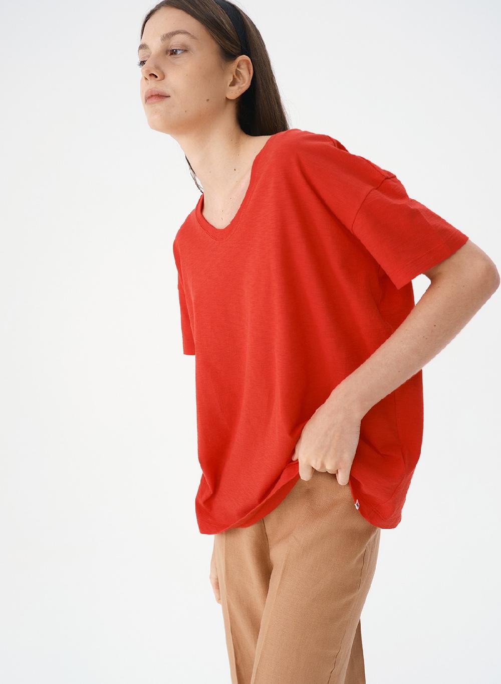 Etiqueta negra Remera amplia flame Ofertas