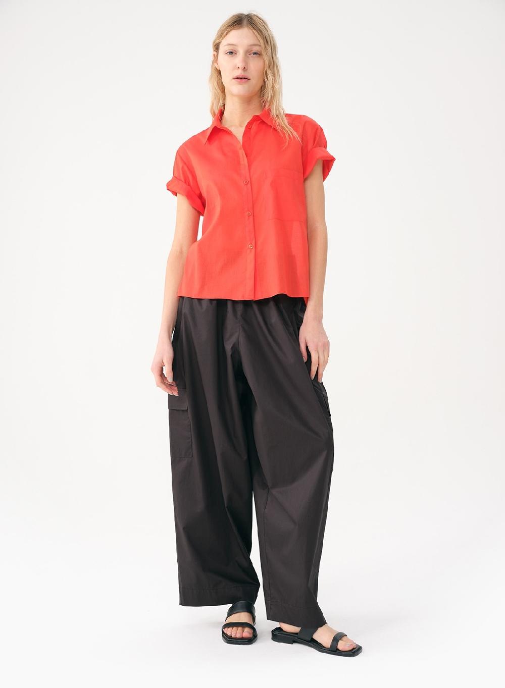 Etiqueta negra CAMISA MANGA CORTA VOILE Rebajas baratas