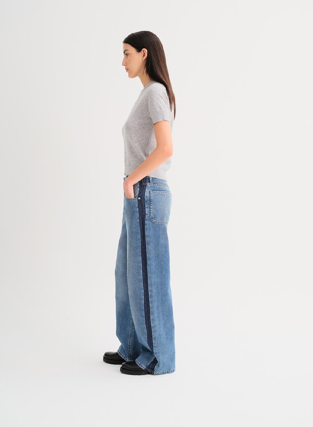 Etiqueta negra Jean smoking denim Envío gratis