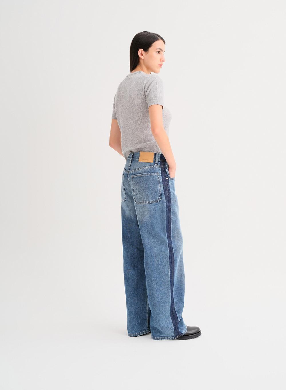 Etiqueta negra Jean smoking denim Envío gratis