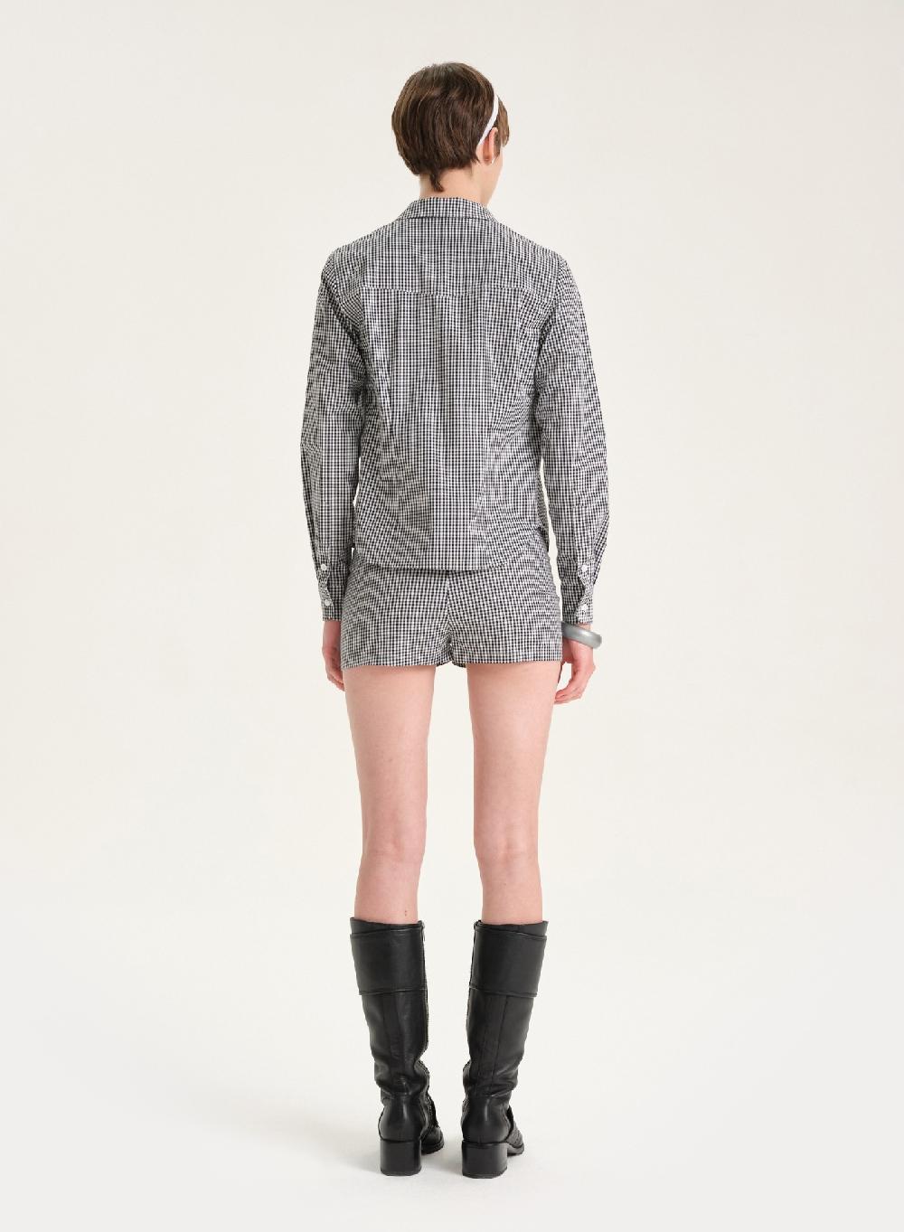 Etiqueta negra Camisa poplin Últimos 3 días