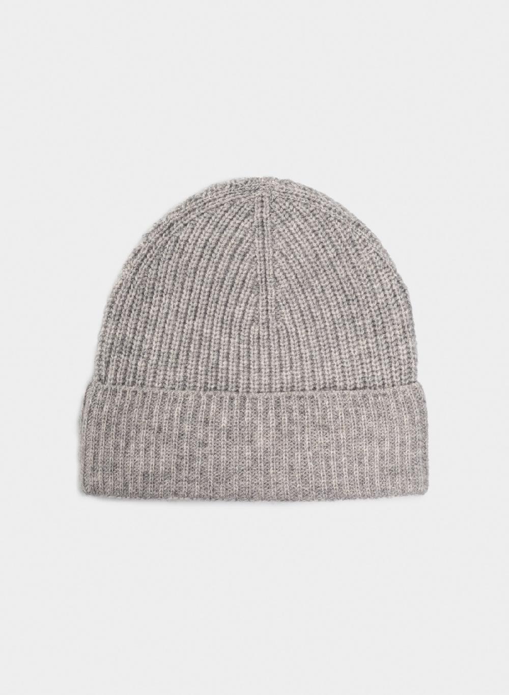 Etiqueta negra Gorro tejido Oferta especial de fábrica