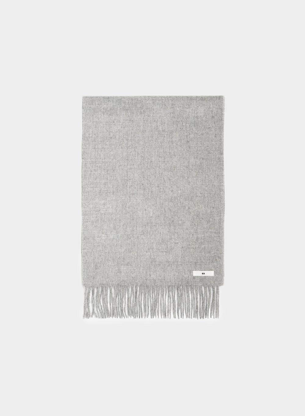 Etiqueta negra Bufanda alpaca Promoción trimestral