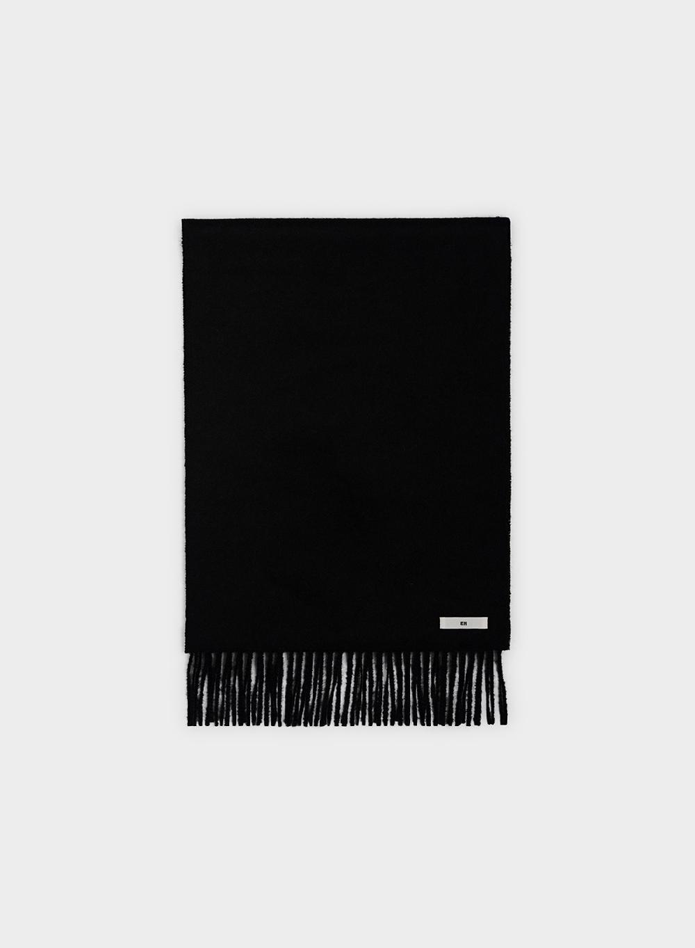 Etiqueta negra Bufanda alpaca Superdescuento