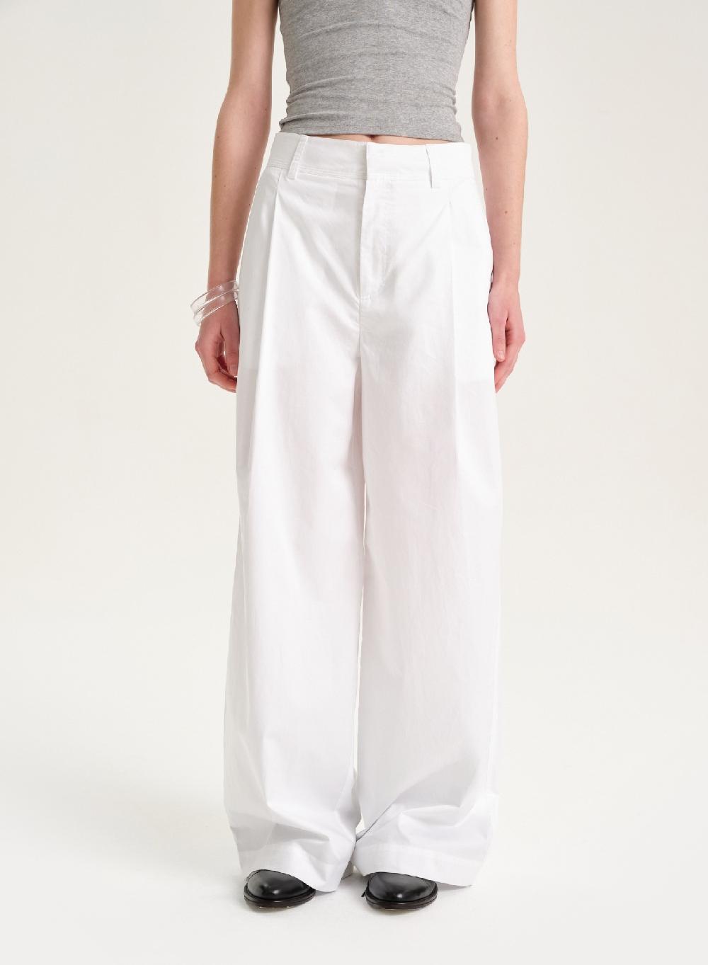 Etiqueta negra Pantalon poplin Ofertas especiales