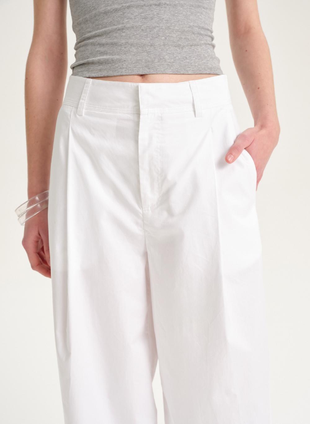 Etiqueta negra Pantalon poplin Ofertas especiales
