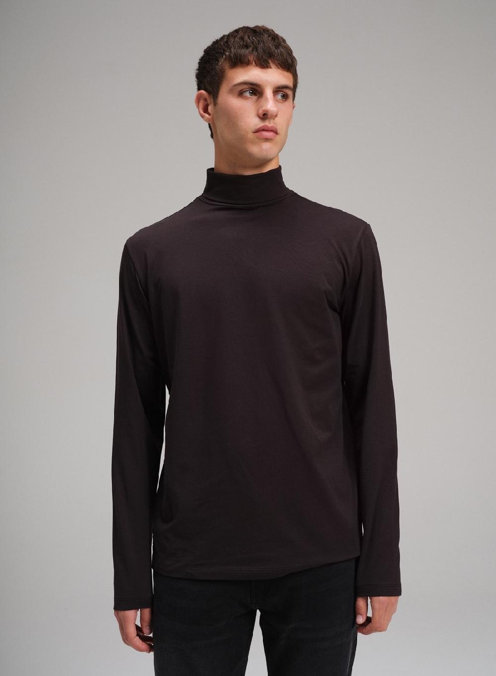 Etiqueta negra Polera algodon spandex Liquidación