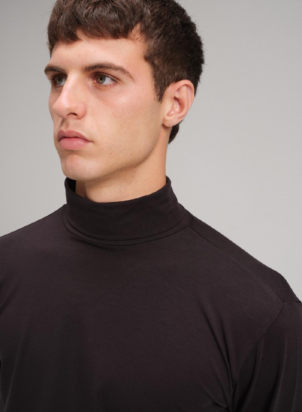 Etiqueta negra Polera algodon spandex Liquidación