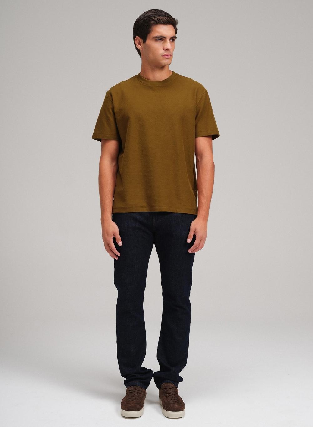 Etiqueta negra Remera cuello U french terry liviano Precios de Black Friday