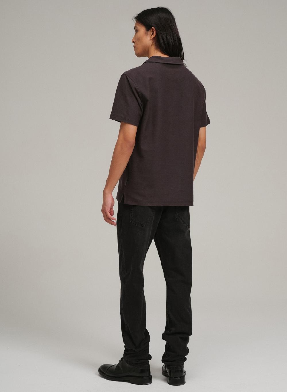 Etiqueta negra Chomba french terry liviano Oferta especial