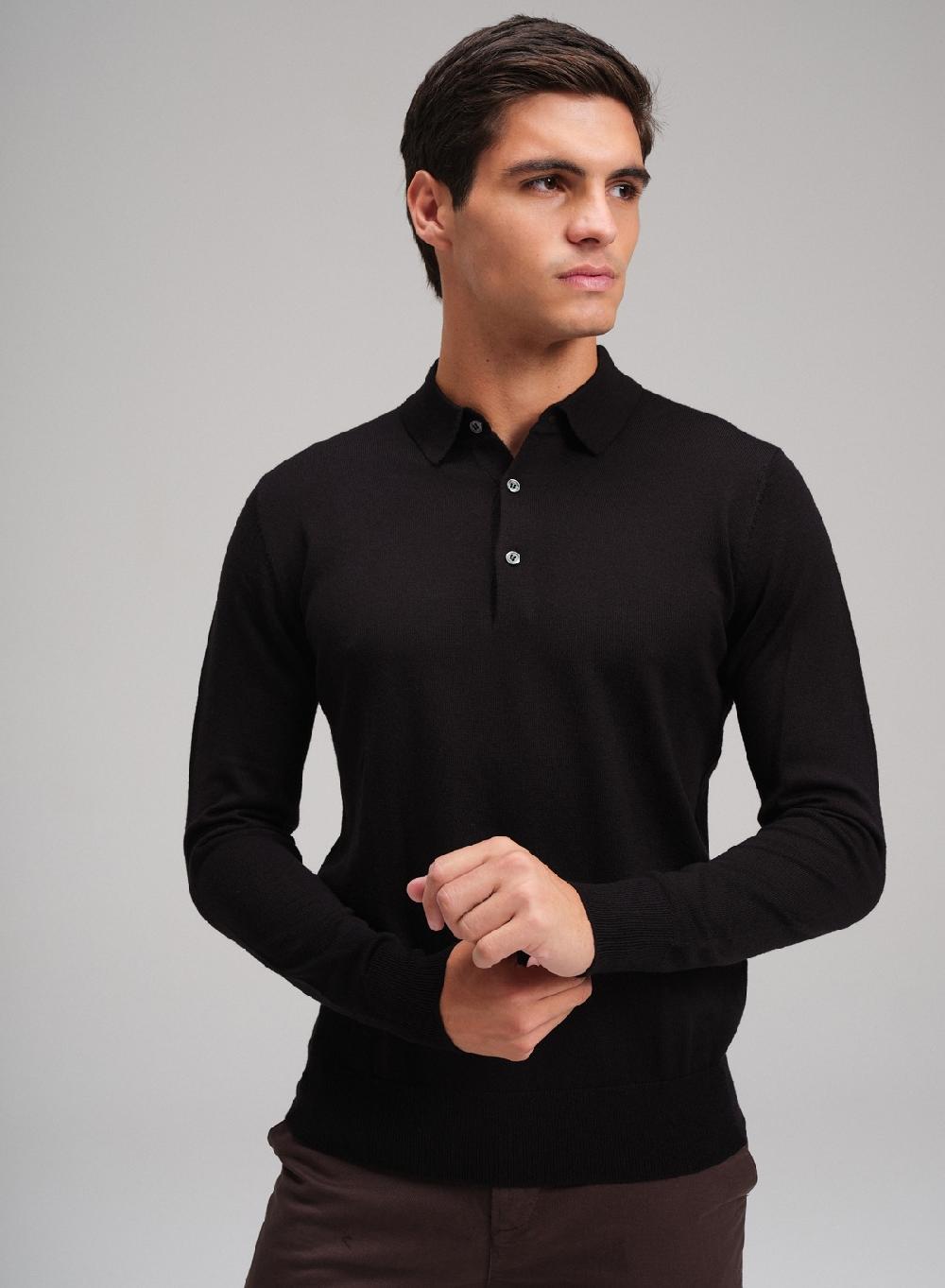 Etiqueta negra Chomba merino Grandes ahorros
