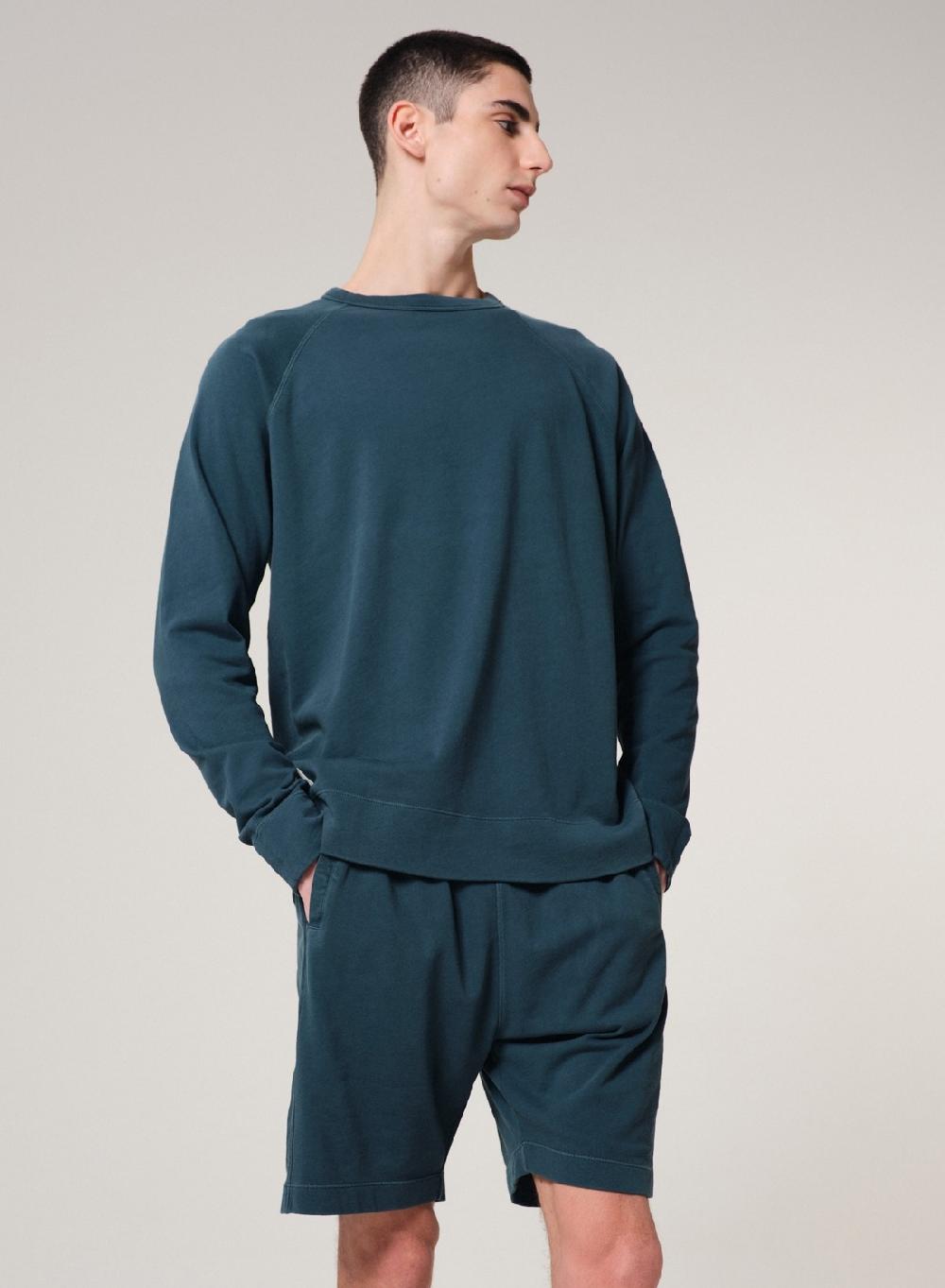 Etiqueta negra Buzo cuello U french terry liviano Tienda